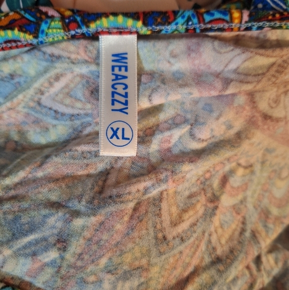 Colorful Patterned Dress - Picture 5 of 5